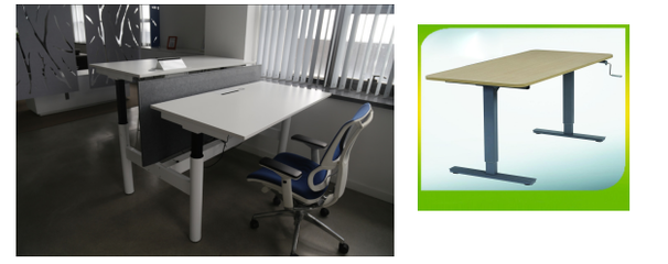 我們的智能升降桌美如畫(huà)!